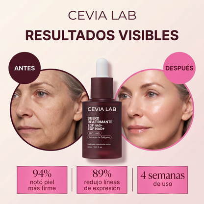 Sérum Reafirmante NAD+ – Efecto Lifting, Luminosidad y Piel Más Firme