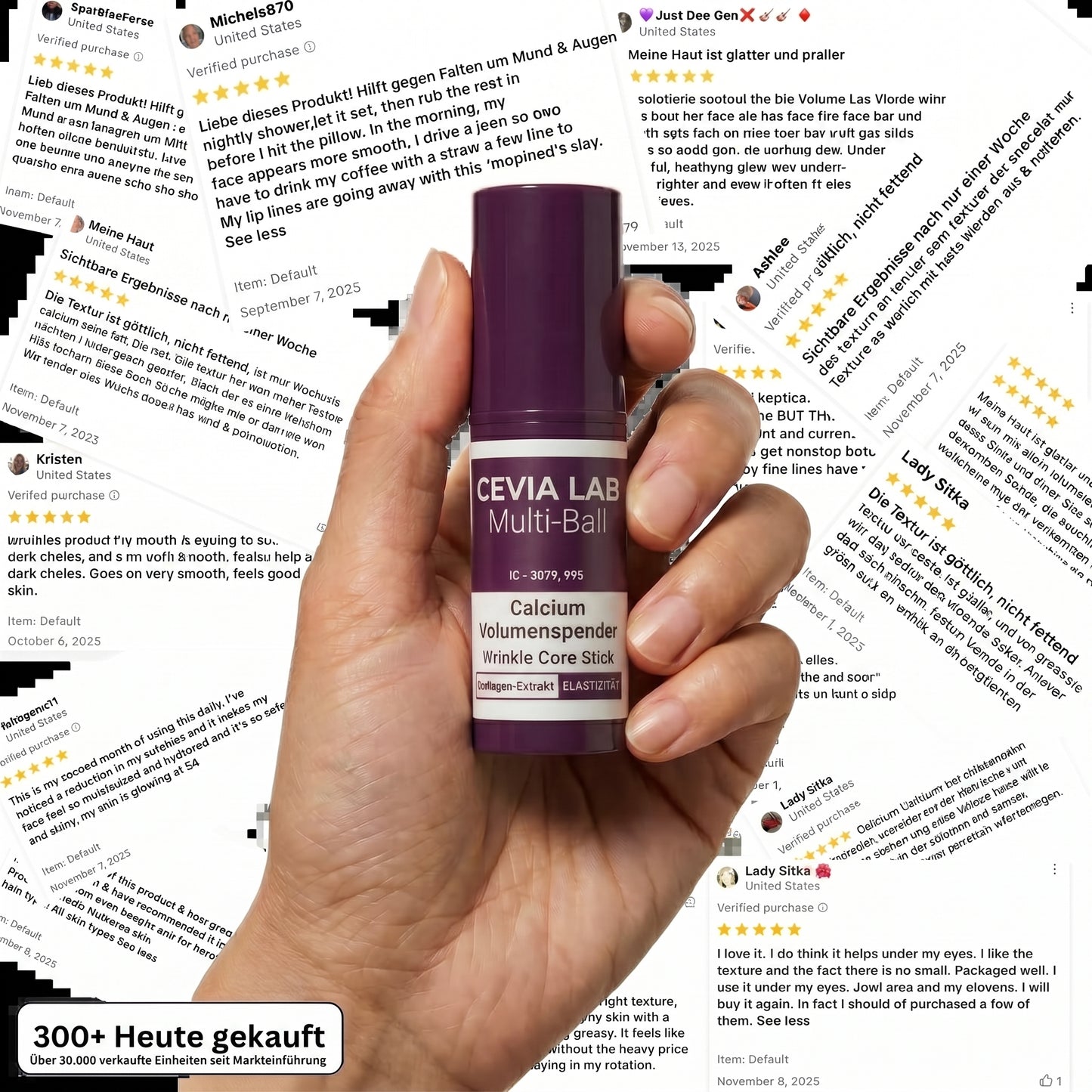 CEVIA LAB Koreanischer Anti-Falten Bounce Multi Balm Stick